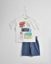 Retro Street Pop Dark Blue Set